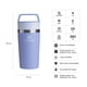 thumbnail image 2 of Mug Cafe To Go Hydrangea | 354 ml, 2 of 4
