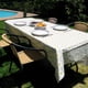 thumbnail image 5 of Set Juego de loza Cerámica 16 piezas Vajilla Blanca y Mantel PEVA Margarita 180x280 blanco, 5 of 9