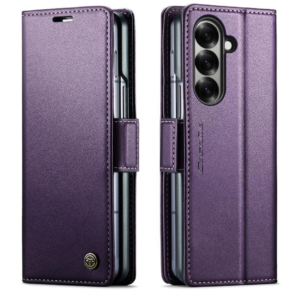 Caseme Tipo Cartera Samsung Galaxy Z Fold 7 5g Con Cierre Magnético, Rfid, Tarjetero, Soporte, Carga Inalámbrica