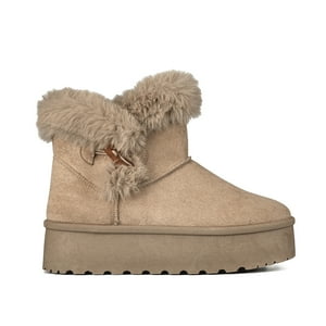 Botin Casual Mujer Gamuza Vintage Antideslizante Weide Lt201