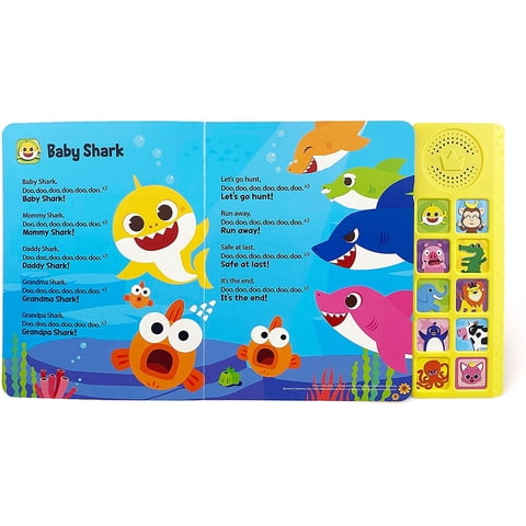 Libro De Sonido Pinkfong Baby Shark Animal Songs