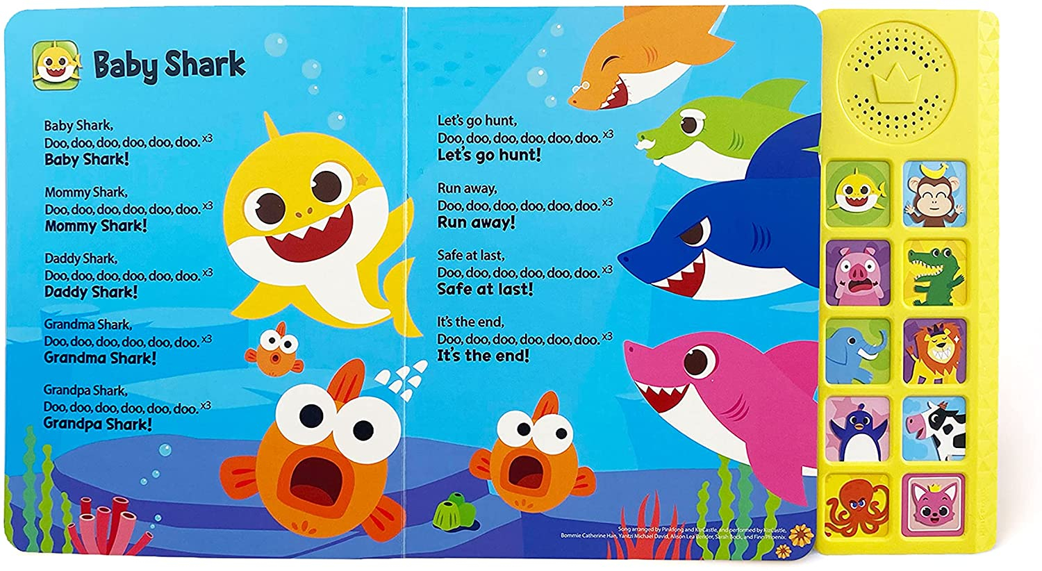 Libro De Sonido Pinkfong Baby Shark Animal Songs