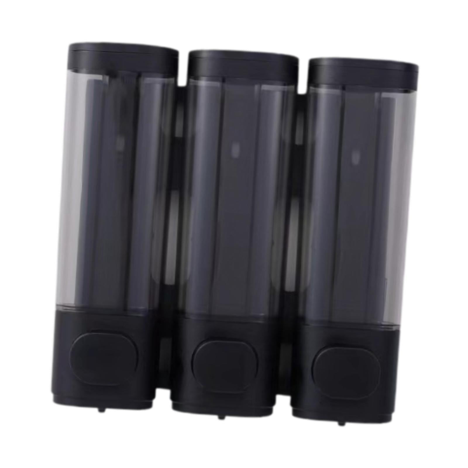 Magideal - Bomba De Dispensador De Jabón, Bomba De Ducha De Baño, Dispensador De Jabón De Mano Líquido Multipropósito Para La Cocina De La Oficina Del Baño De Negro