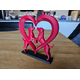 thumbnail image 2 of Elegante escultura de corazón de perro, 2 of 2