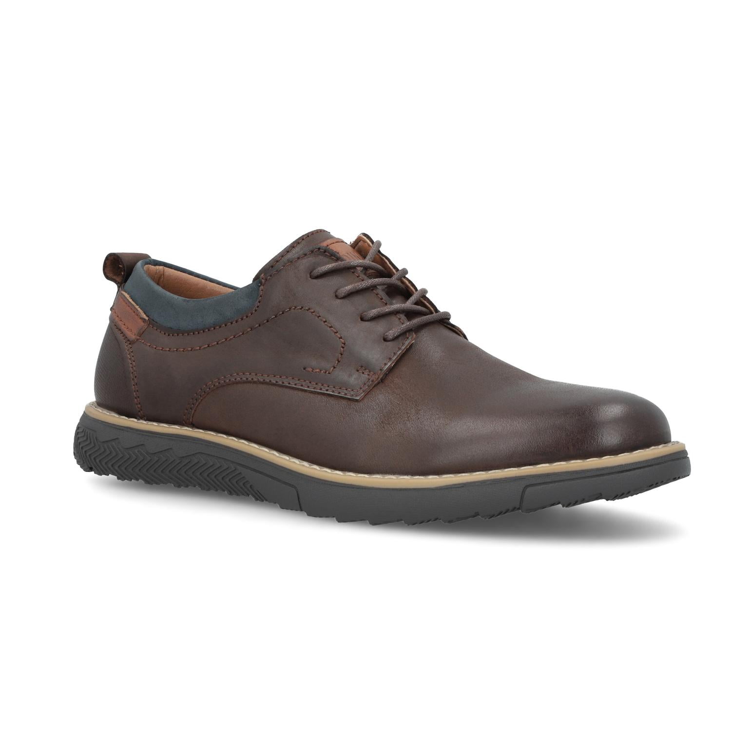 Zapato Casual Hombre Cuero Flandes-0-52 Cardinale Cafe 43