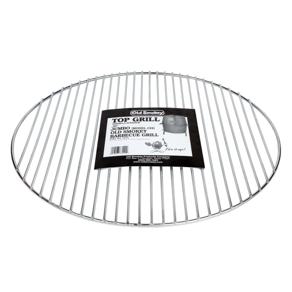 Parrilla superior de repuesto Old Smokey #22 de 53 cm, acero cromado