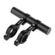 thumbnail image 4 of Extensor De Manillar De Bicicleta De Fibra De Carbono, Montaje De Lámpara De Luz De Abrazadera Doble, 4 of 5