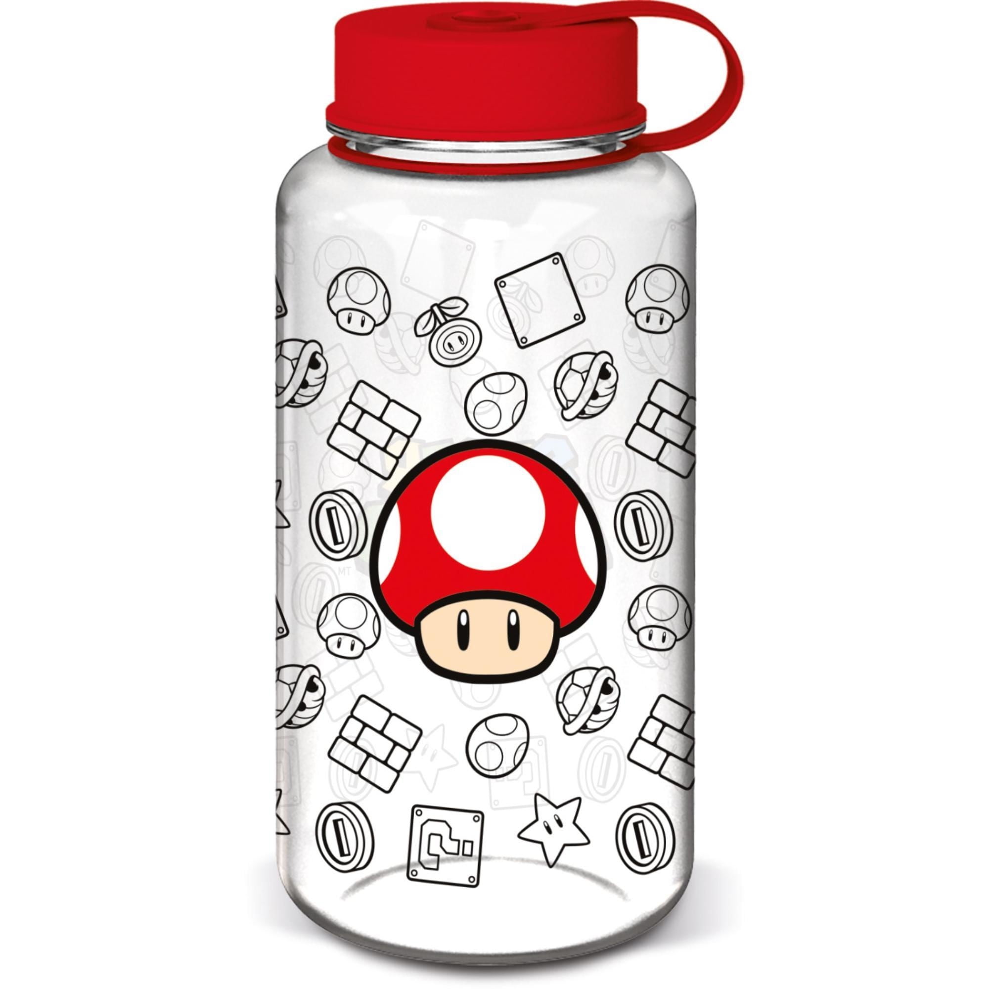 Botella Juvenil Xl Super Mario 1100Ml Plástico Multicolor 1 Piezas