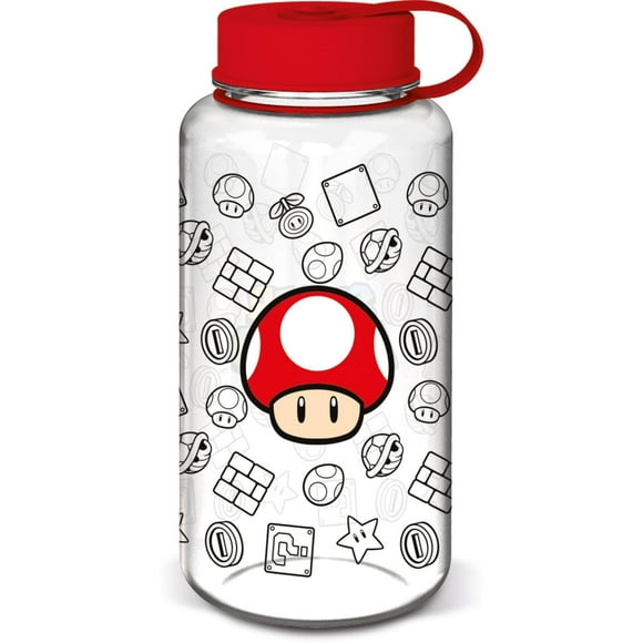 Botella Juvenil Xl Super Mario 1100ML Plástico Multicolor 1 Piezas