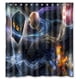 thumbnail image 1 of Cortina de ducha de Doctor Who, juego de cortina de baño con ganchos, tamaño 66 x 72 pulgadas, 1 of 3