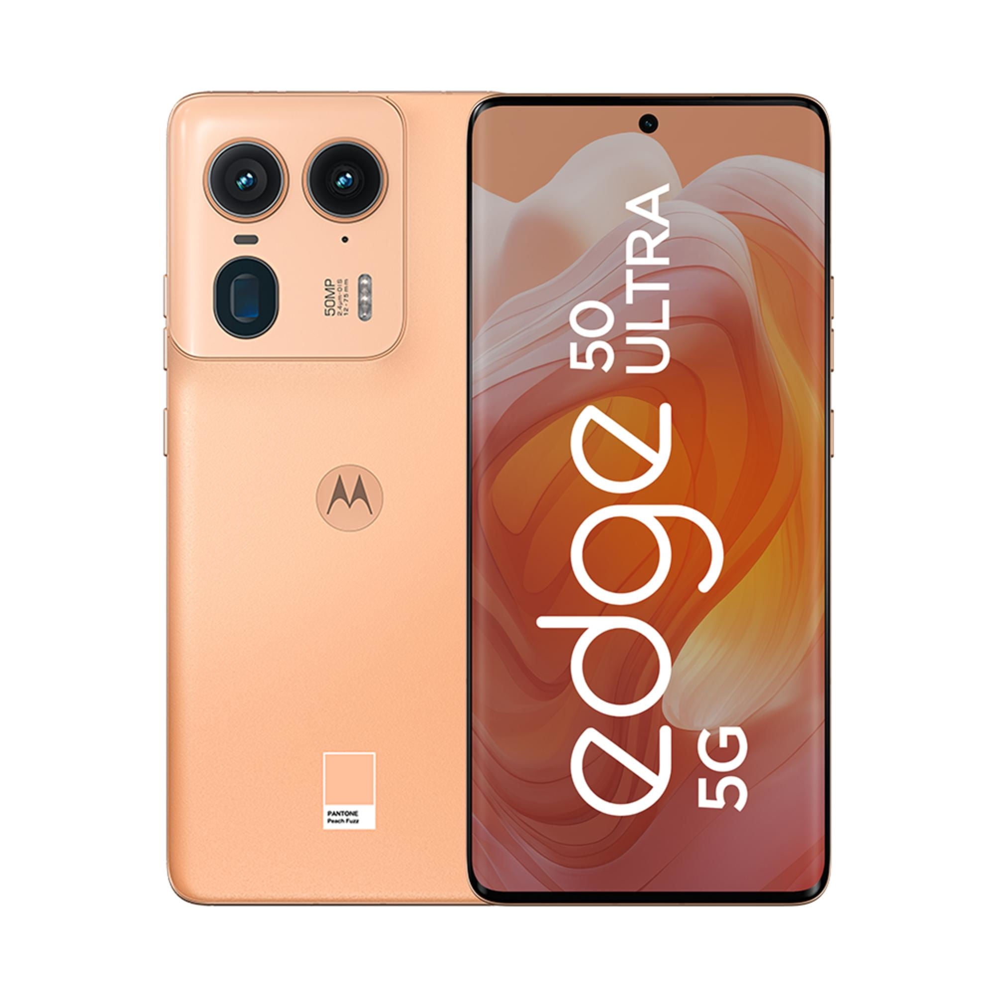 Motorola - Smartphone Moto Edge 50 Ultra 5G 512Gb Naranjo