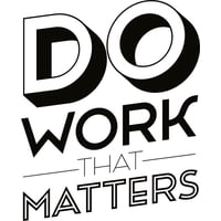Rienda Libre Graphics - Decomural Do Work That Matters Inspirational Ws-46398