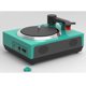 thumbnail image 2 of Tocadiscos Tornamesa Vinilo Mini Altavoces Bluetooth Verde, 2 of 3