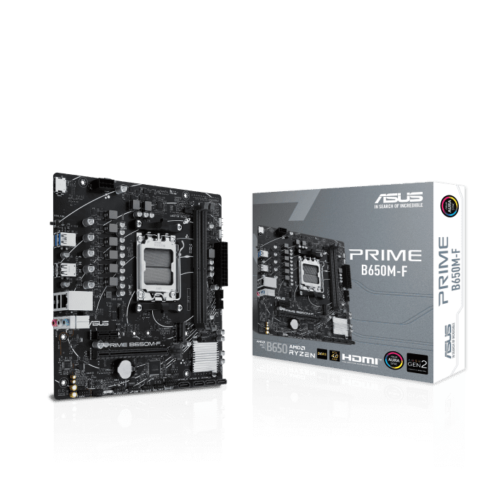 Eyl Store - Placa Madre Asus Prime B650m-f Am5 Ddr5 M.2 Hdmi Micro Atx