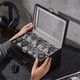 thumbnail image 4 of Watch Box ProCase con 20 ranuras para hombre y cajón, color negro, 4 of 7