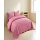 thumbnail image 3 of Quilt Cubrecama De Verano King Con Relieve Color Rosado, 3 of 4
