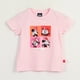 thumbnail image 1 of Polera Manga Corta Niña Rosado Cuadros Minnie Disney, 1 of 4