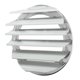 thumbnail image 1 of Uxcell 12" Cubierta de Ventilación de Aluminio Rejilla de Escape Ventilador de Persiana Plata, 1 of 7