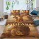 thumbnail image 2 of Mufasa Conjunto de sábanas temático, trío de piezas, cómodo y amigable con la piel, diseño único, regalo de decoración para el hogar para familiares, amigos y fans,140cm *210cm, 2 of 6
