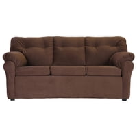 Muebles América - Sofa América 3 Cuerpos Tela Chocolate