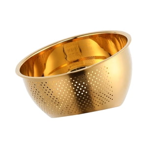 Magideal - Cesta De Colador De Arroz, Nueva Herramienta De Cocina Para El Hogar, Esencial, Multifunción, Colador De Limpieza De Alimentos Para El Hogar, Cesta Es Dorado