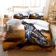 thumbnail image 1 of 3D Motorcycle Bedding Sets Duvet Cover Set With Pillowcase Twin Full Queen King Bedclothes Bed Linen, 1 of 5