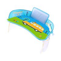 Magideal - Organizador De Escritorio De Regazo Para Niños , Bandeja De Actividades Para Comer, Dibujar, Limpiar, Bandeja Para Niños, Para , Autobús Escolar