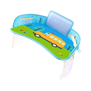 Magideal - Organizador De Escritorio De Regazo Para Niños , Bandeja De Actividades Para Comer, Dibujar, Limpiar, Bandeja Para Niños, Para , Autobús Escolar