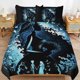 thumbnail image 1 of Corpse Bride Duvet Cover Set 3 Piece Bedding Set Double Sided Printing Decorative Comforter Cover Set, 1 of 5