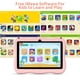 thumbnail image 5 of Tablet PRITOM Kids de 7 pulgadas, 32 GB, ROM, WiFi, Bluetooth, con funda, rosa, 5 of 8