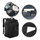 thumbnail image 3 of Mochila De Viaje Belug Impermeable 10  kg Color  negra, 3 of 5