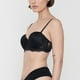 thumbnail image 3 of Sostén Mujer Wireless Copa C Negro  Corona, 3 of 5