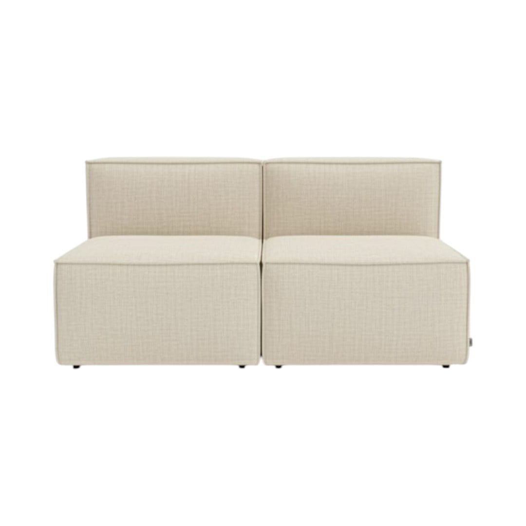 Diseños Valestrini - Sofa Madrid Dos Cuerpos Lino Crudo