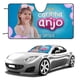 thumbnail image 1 of Carinha de Anjo Parasol para Parabrisas Delantero Protector Plegable, Visera Solar para Auto Bloquea Rayos UV Mantiene tu Vehículo Fresco 130cm*70cm, 1 of 6