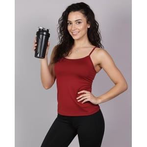 Flix Line - Polera Top Mujer Sin Mangas Fibra Bambú