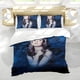thumbnail image 5 of Buffy la Cazavampiros Conjunto de sábanas temático, trío de piezas, cómodo y amigable con la piel, diseño único, regalo de decoración para el hogar para familiares, amigos y fans,173cm *218cm, 5 of 6