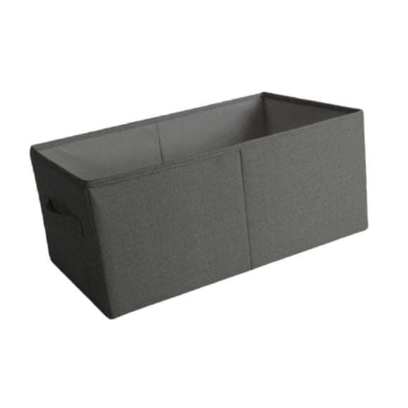 Cesta De Almacenamiento Plegable Para Ropa, Armario, Caja De Almacenamiento Para Ropa, Libros, Manta XXL, Gris