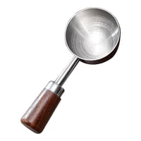 Bothyi - Cuchara De Café De 15 Ml/30 Ml, Cuchara Para Granos De Café, Para Té Suelto, Ingredientes Y Condimentos, 10 Cm X 4,4 Cm, Plateada