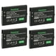 thumbnail image 1 of Paquete de 4 baterías de reemplazo para Nintendo 3DS/2DS CTR-003, 1 of 3
