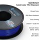 thumbnail image 2 of Filamento para impresora 3D SainSmart TPU 1.75 mm 800 g Galaxy Blue, 2 of 9