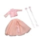 thumbnail image 1 of Vestido Para Mu?eca BJD 1:6 Con Accesorios Para Cosplay Infantil De 11,81 Pulgadas, Color Rosa, 1 of 5