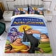 thumbnail image 4 of El Emperador y sus Locuras Conjunto de sábanas temático, trío de piezas, cómodo y amigable con la piel, diseño único, regalo de decoración para el hogar para familiares, amigos y fans,135cm *200cm, 4 of 6