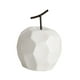 thumbnail image 1 of Escultura Cerámica Manzana Blanca, 1 of 3