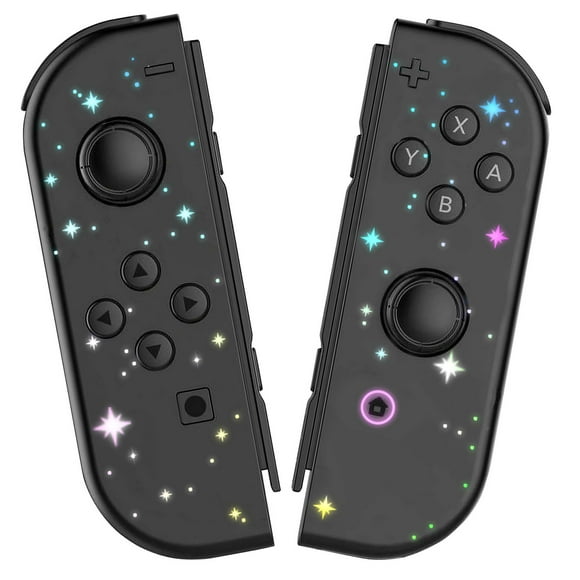 Switch Joy-Con para Nintendo Switch con Iluminación RGB - Tema Estelar
