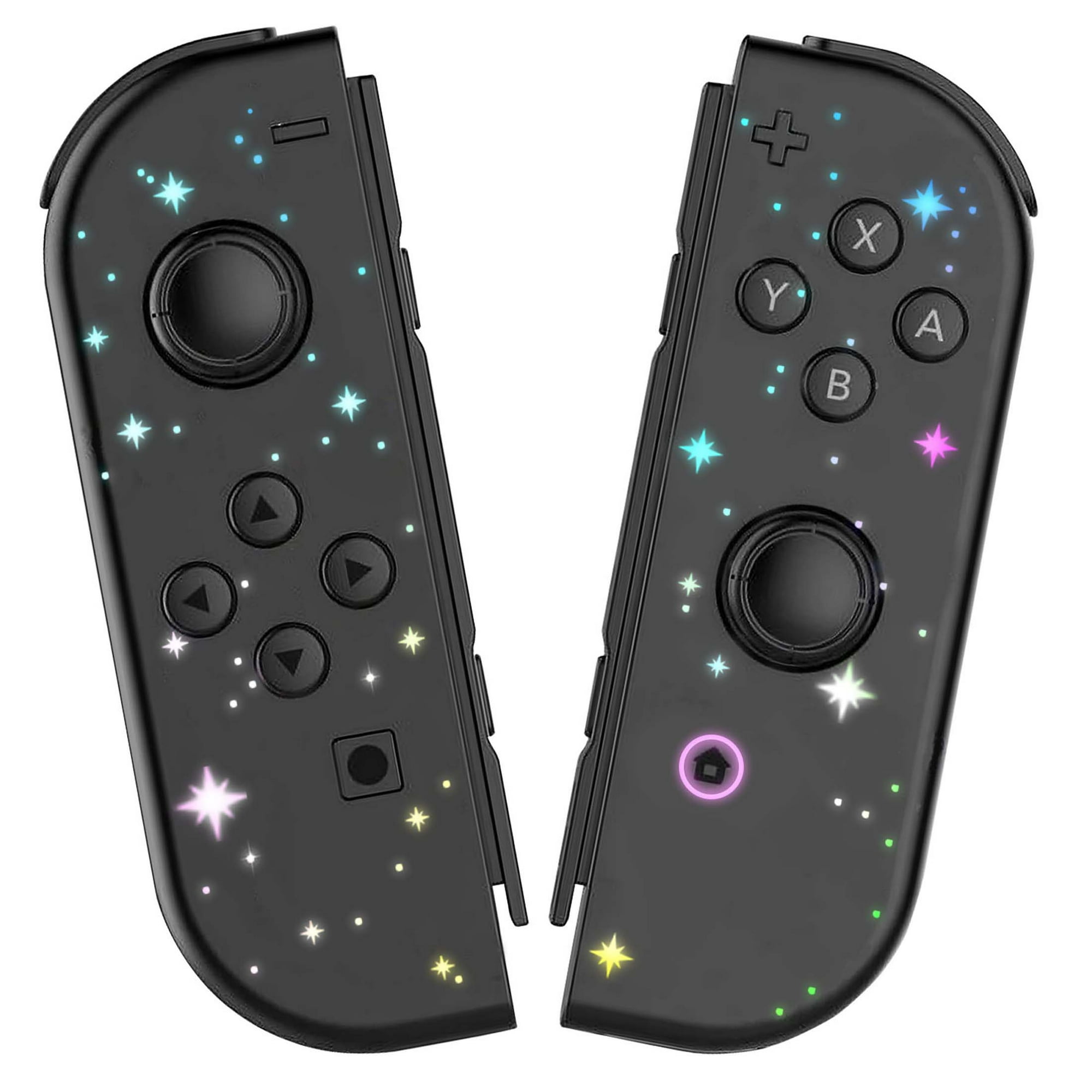 Genérico - Switch Joy-con Para Nintendo Switch Con Iluminación Rgb - Tema Estelar