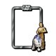 thumbnail image 1 of Marco magnético para fotos AQUARIUS Star Wars R2-D2 C-3PO, 1 of 7