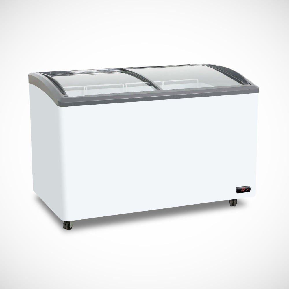 Maigas - Congelador Vidrio Curvo 254 Lt. Hd-437sm