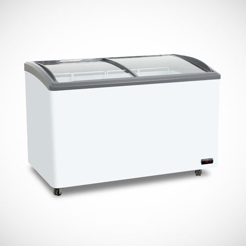 Maigas - Congelador Vidrio Curvo 254 Lt. Hd-437Sm