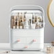 thumbnail image 2 of 1pc Waterproof Makeup Organizer with Dustproof Cover and Portable Handle - Perfect for Bathroom, Bedroom, and Dresser - Keep Your Cosmetics Safe and Organized, 2 of 5