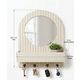 thumbnail image 3 of Repisa con Espejo Organizador Soporte de Pared para Llaves, 3 of 6